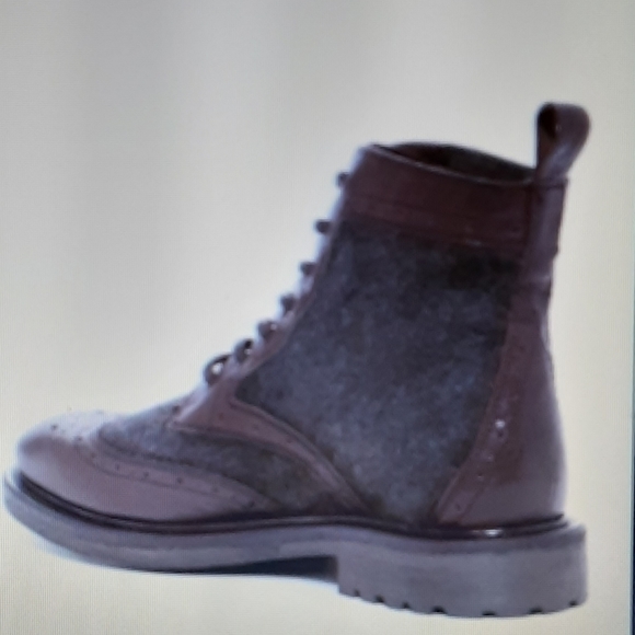 Kenneth Cole Reaction Wingtip Lace-Up Boot… main image 9